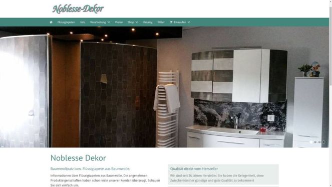 frankencom Webdesign Noblesse Dekor
