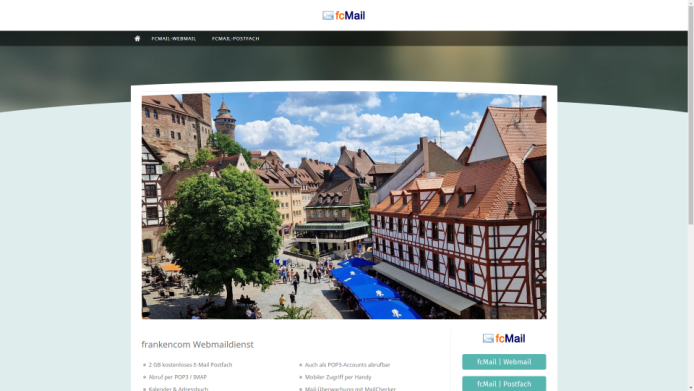 frankencom Webdesign Webmaildienst